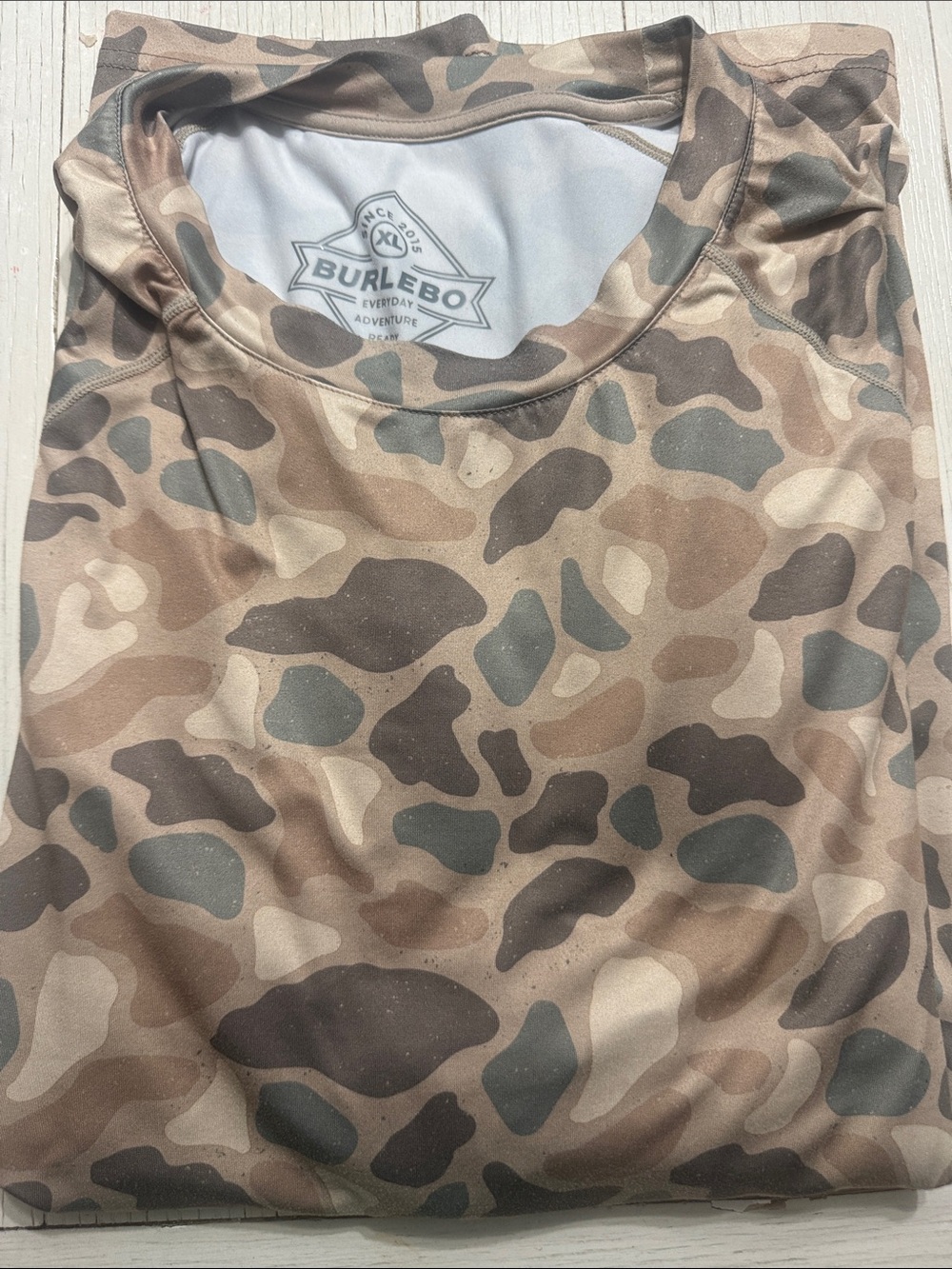 BURLEBO Camo Performance Shirt